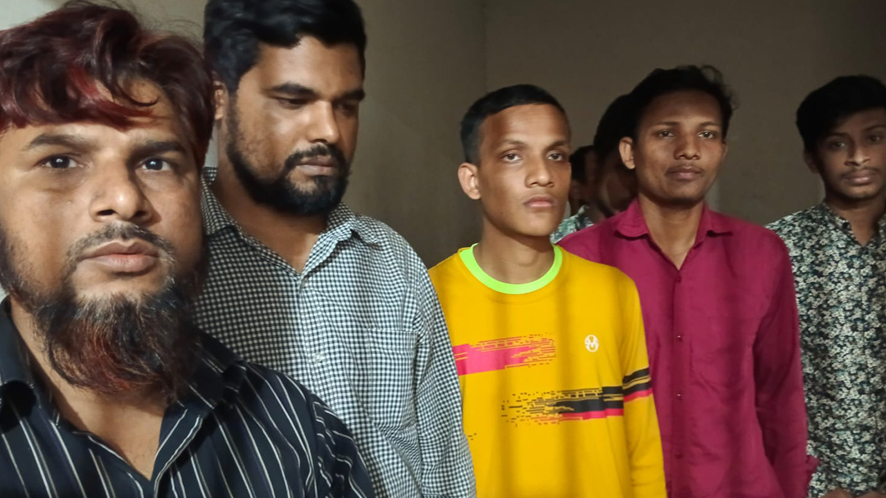 গাজীপুরে জামায়াত-শিবিরের ৯ নেতাকর্মী আটক। ছবি : কালবেলা