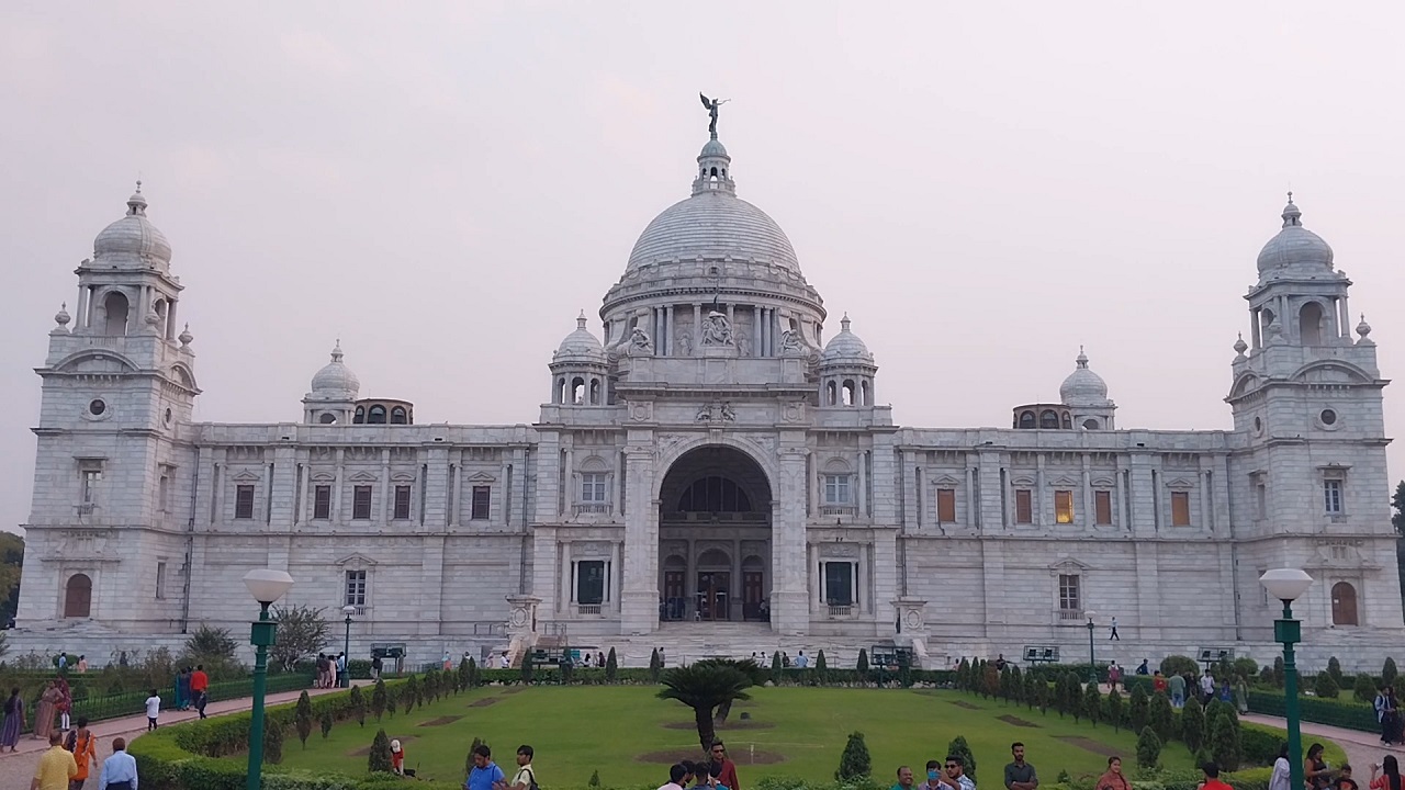 কলকাতার ভিক্টোরিয়া মেমোরিয়াল হল। ছবি : কালবেলা