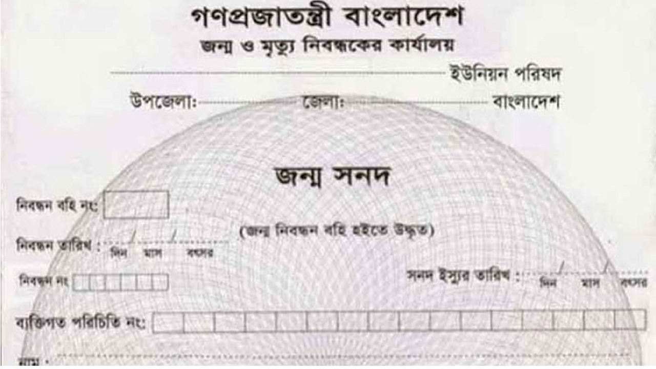 অনলাইনে জন্ম নিবন্ধন ।  ছবি : সংগৃহীত