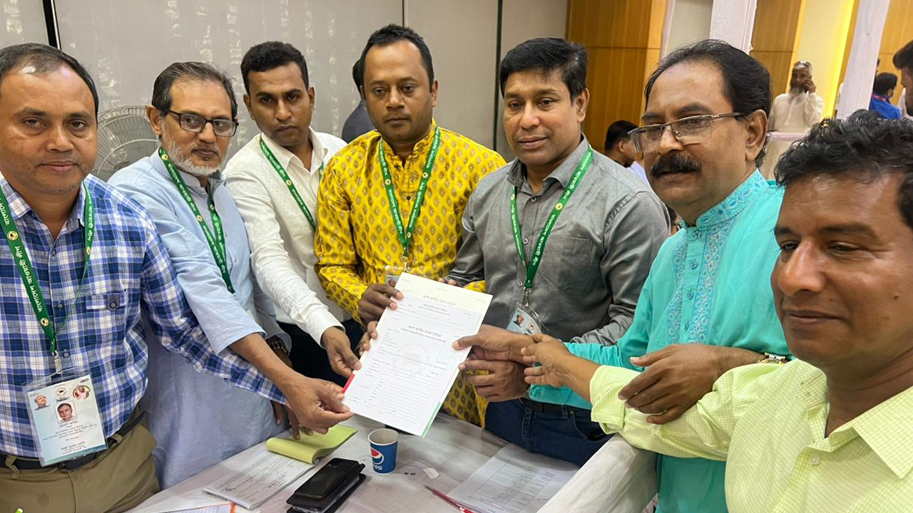 ঢাকা-৮ আসনে নৌকার প্রার্থী হতে চান মতিন ভূঁইয়া। ছবি : কালবেলা