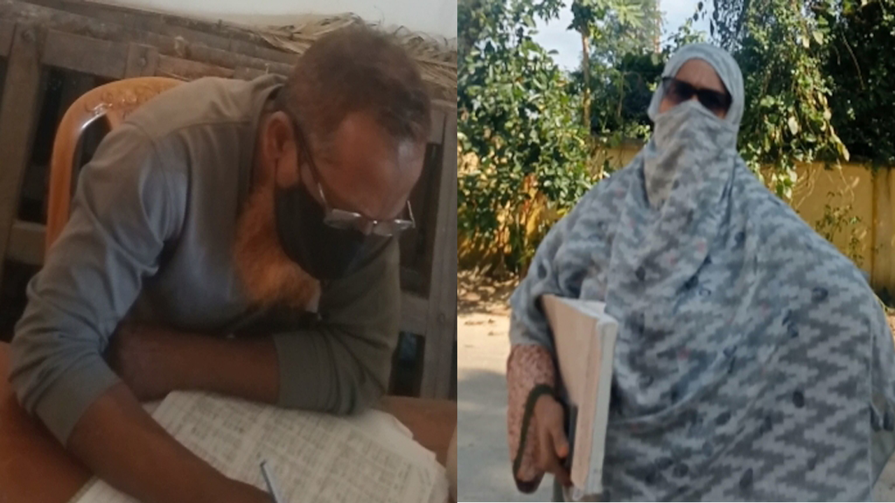 বরিশালে উপখাদ্য পরিদর্শক স্ত্রীর পরিবর্তে কাজ করছেন স্বামী। ছবি : সংগৃহীত