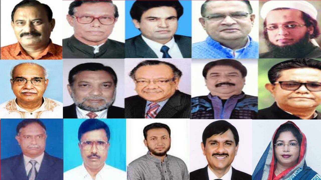 সাতক্ষীরায় আ.লীগের মনোনয়নপ্রত্যাশীদের একাংশ। ছবি : সংগৃহীত