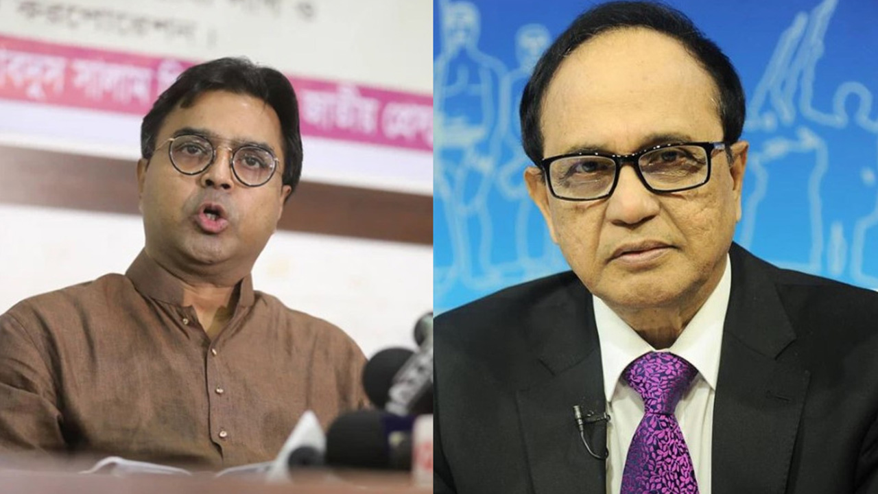 সাঈদ খোকন ও ফিরোজ রশীদ। পুরোনো ছবি