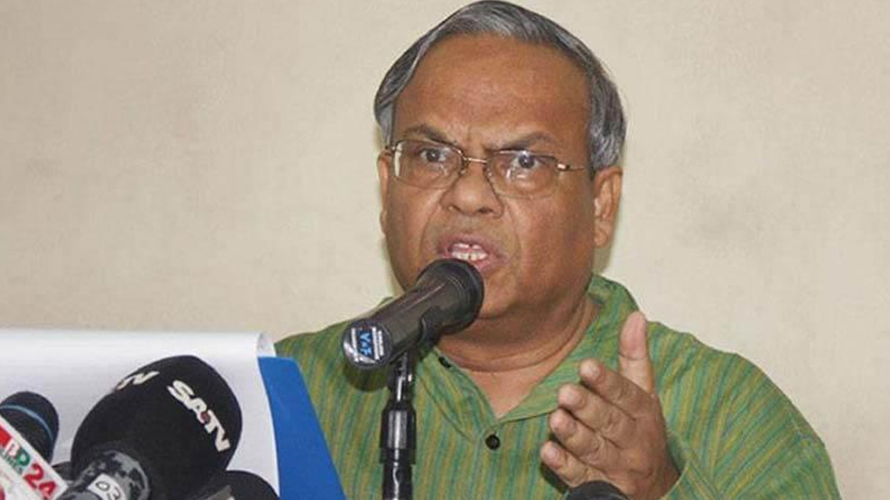 বিএনপির সিনিয়র যুগ্ম মহাসচিব রুহুল কবির রিজভী। পুরোনো ছবি