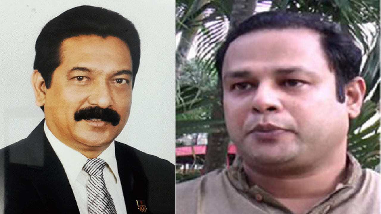 মসিউর রহমান রাঙ্গা ও আসিফ শাহরিয়ার। ছবি : সংগৃহীত