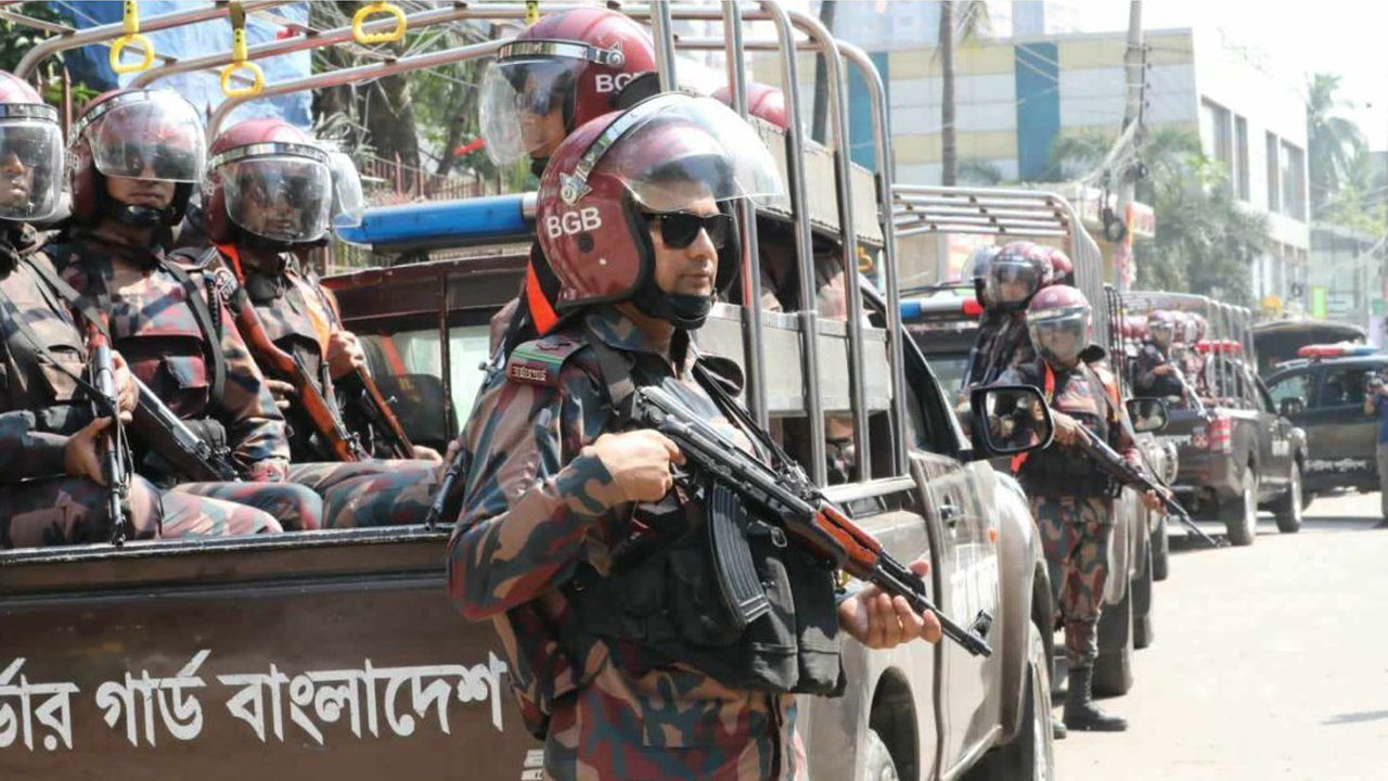 বিজিবির টহল। ছবি : সংগৃহীত