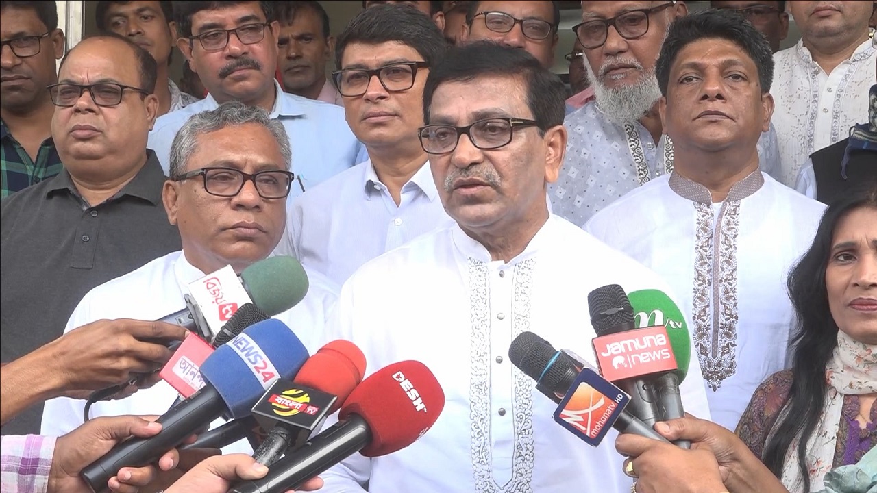আওয়ামী লীগের যুগ্ম সাধারণ সম্পাদক মাহবুবউল-আলম হানিফ। ছবি : কালবেলা