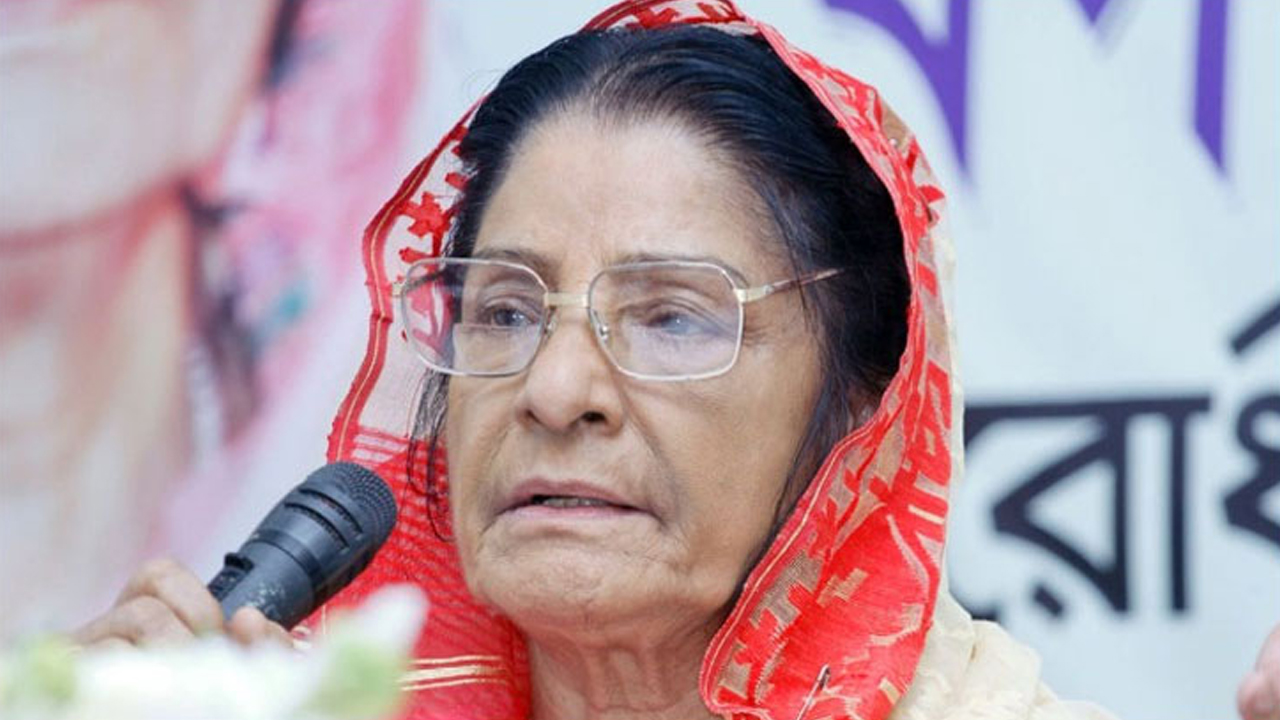 রওশন এরশাদ। পুরোনো ছবি।