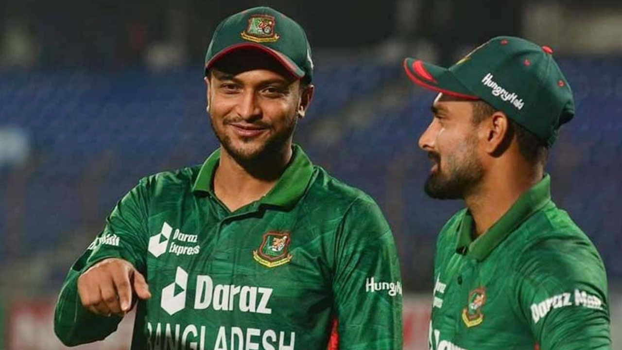 সাকিব আল হাসান ও লিটন দাস। ছবি : সংগৃহীত