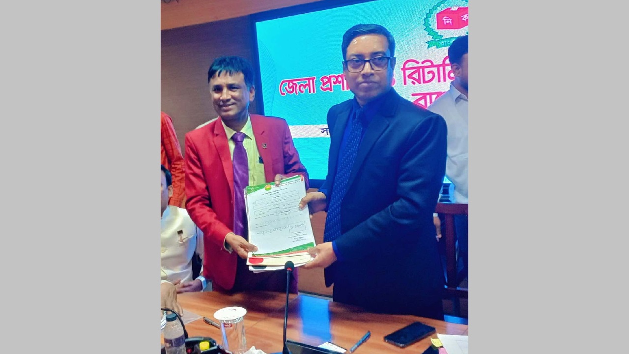 বাগেরহাট-৪ আসনে বিএনএমের প্রার্থী মো. রেজাউল ইসলাম রাজু। ছবি : কালবেলা