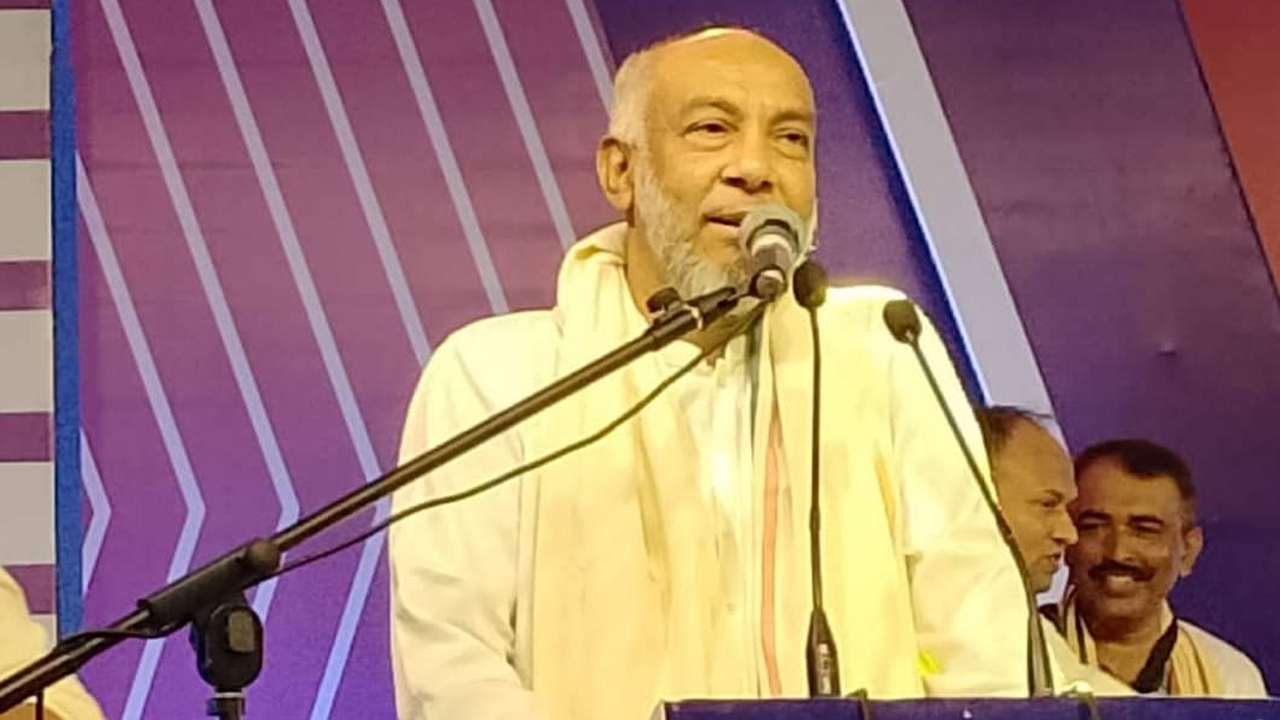 আওয়ামী লীগের প্রার্থী এইচএম ইব্রাহিম। ছবি : কালবেলা