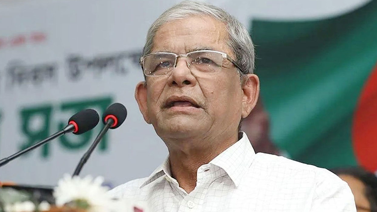 বিএনপি মহাসচিব মির্জা ফখরুল ইসলাম আলমগীর। পুরোনো ছবি