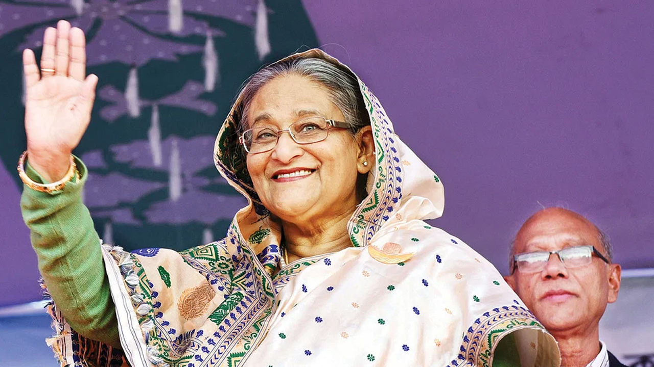 প্রধানমন্ত্রী শেখ হাসিনা। পুরোনো ছবি।