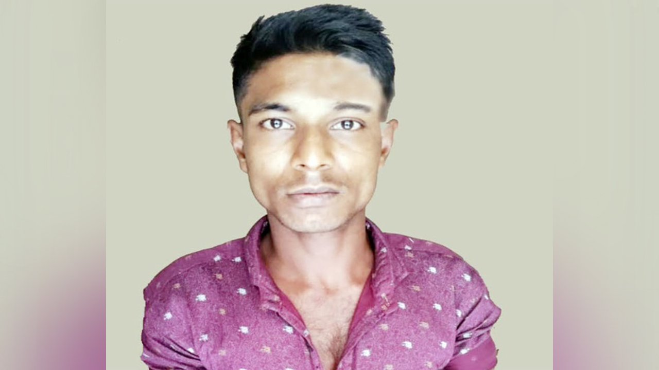 থানা হাজত থেকে পালানো আসামি রাসেল আহমদ রাসু। ছবি : কালবেলা