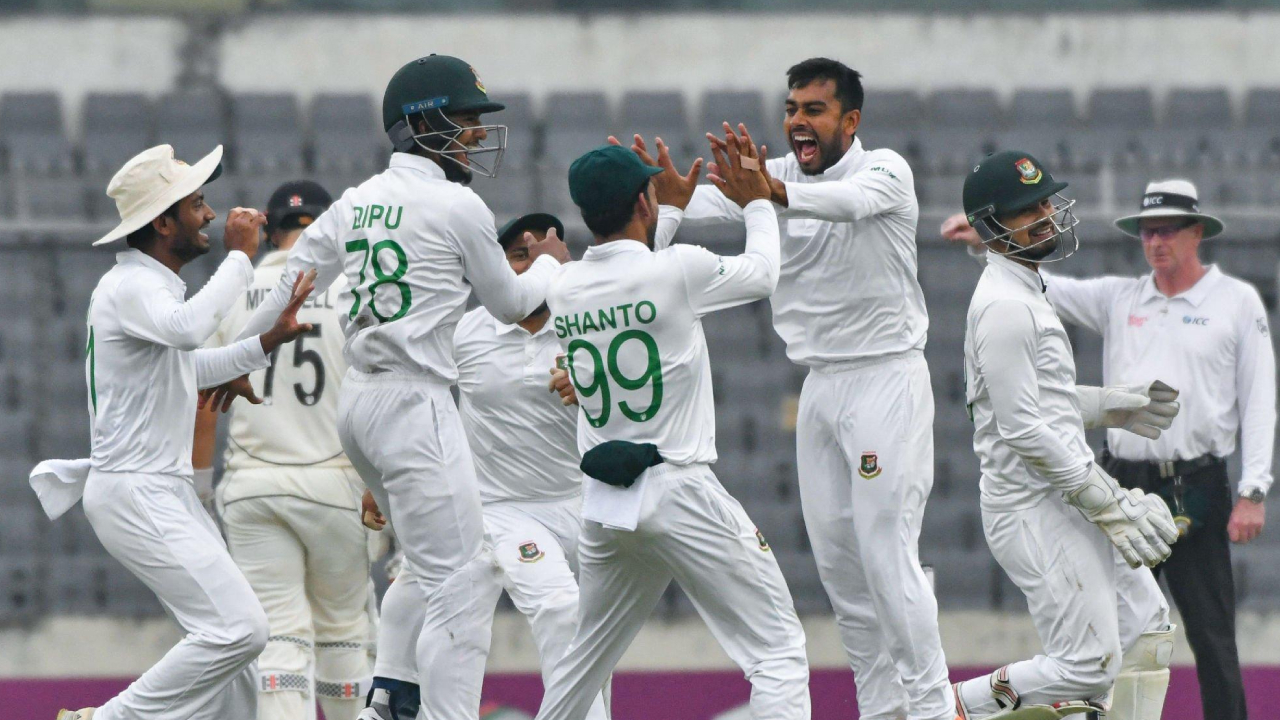 দ্বিতীয় টেস্টের দ্বিতীয় দিনে সকালে মাঠে নামবে বাংলাদেশ। ছবি: সংগৃহীত