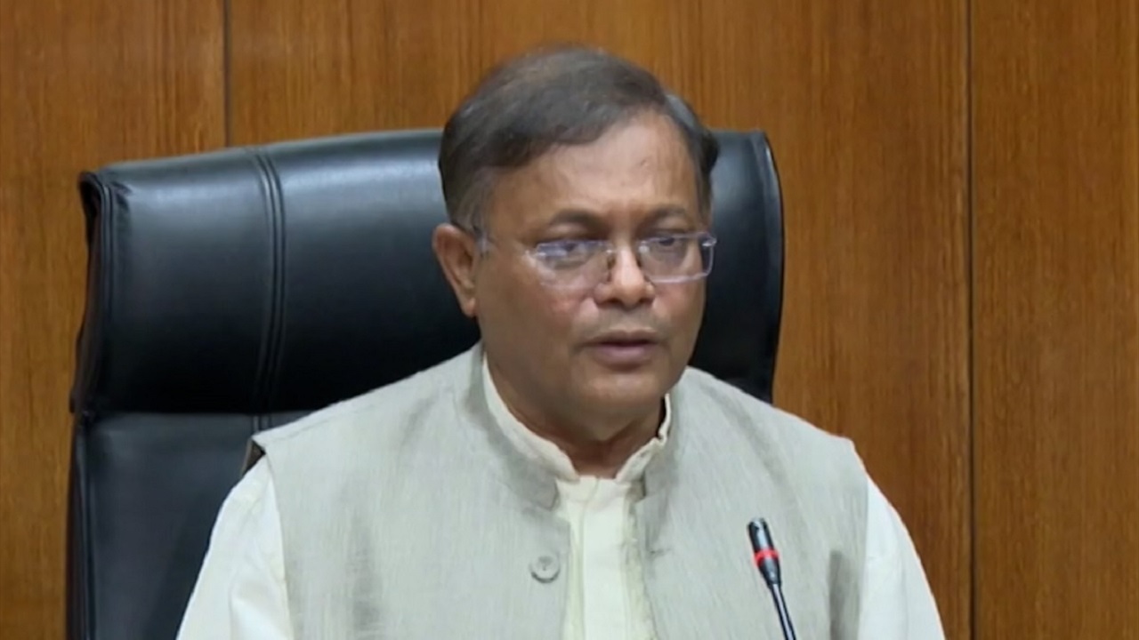 তথ্যমন্ত্রী ড. হাছান মাহমুদ। পুরোনো ছবি