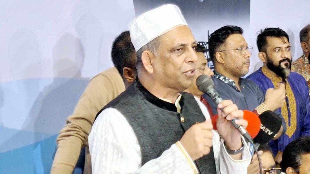 আওয়ামী লীগের যুগ্ম সাধারণ সম্পাদক আ ফ ম বাহাউদ্দিন নাছিম। ছবি : কালবেলা