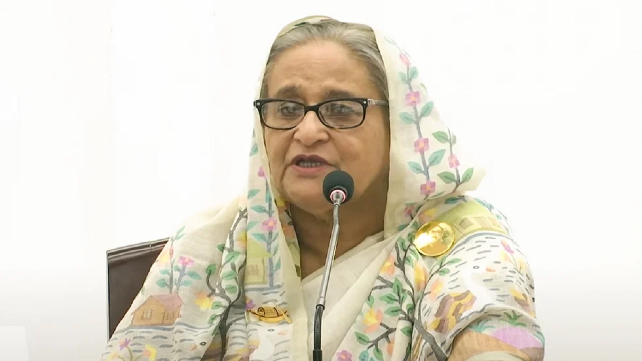 প্রধানমন্ত্রী শেখ হাসিনা। পুরোনো ছবি
