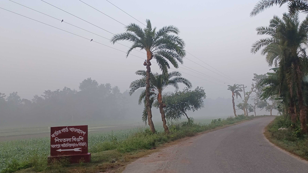 চুয়াডাঙ্গায় কমছে তাপমাত্রা। ছবি : কালবেলা