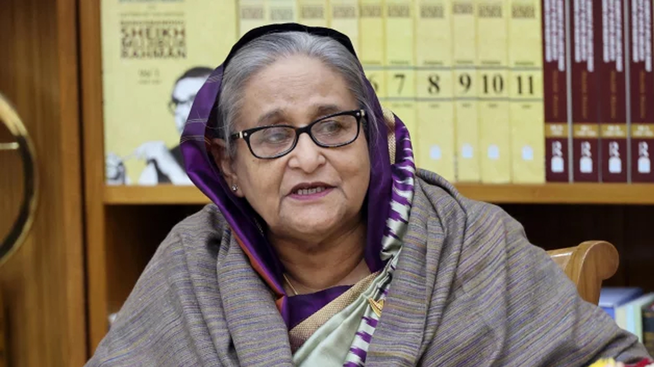 প্রধানমন্ত্রী শেখ হাসিনা। পুরোনো ছবি