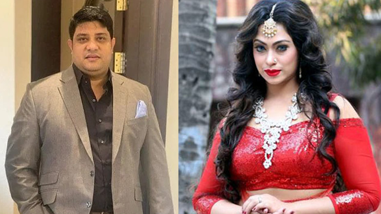 আদনান উদ্দিন কামাল ও সাদিকা পারভীন পপি। ছবি : সংগৃহীত