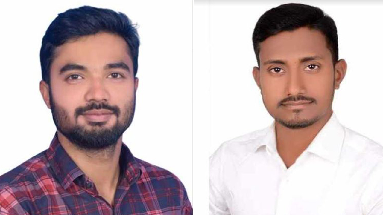 (বাঁ থেকে) ফয়সাল আহমেদ ফাহিম ও আলমগীর হোসেন। ছবি : কালবেলা