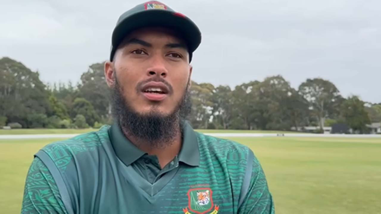 টাইগার অলরাউন্ডার রিশাদ হোসেন। ছবি : সংগৃহীত