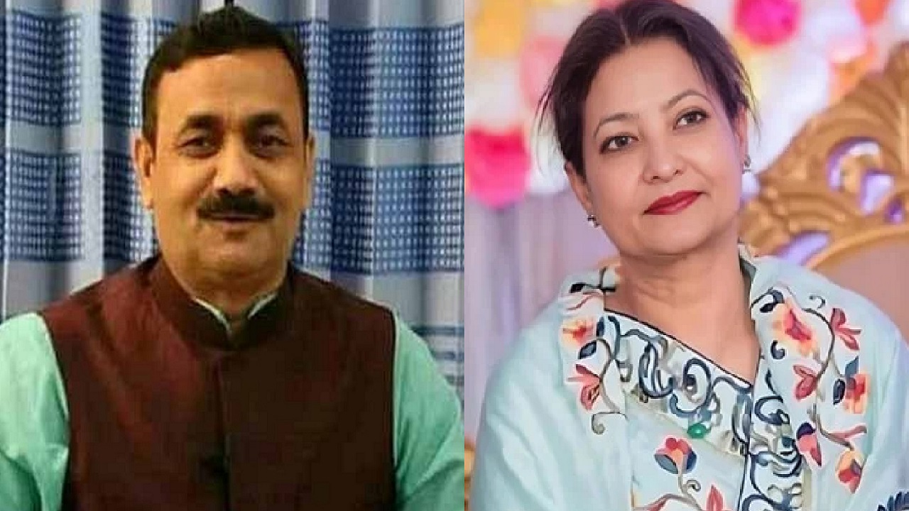 বরিশাল-৪ আসনের স্বতন্ত্র প্রার্থী পঙ্কজ দেবনাথ (বাঁয়ে) ও প্রার্থিতা বাতিল হওয়া আওয়ামী লীগ মনোনীত প্রার্থী শাম্মী আহম্মেদ। ছবি : সংগৃহীত