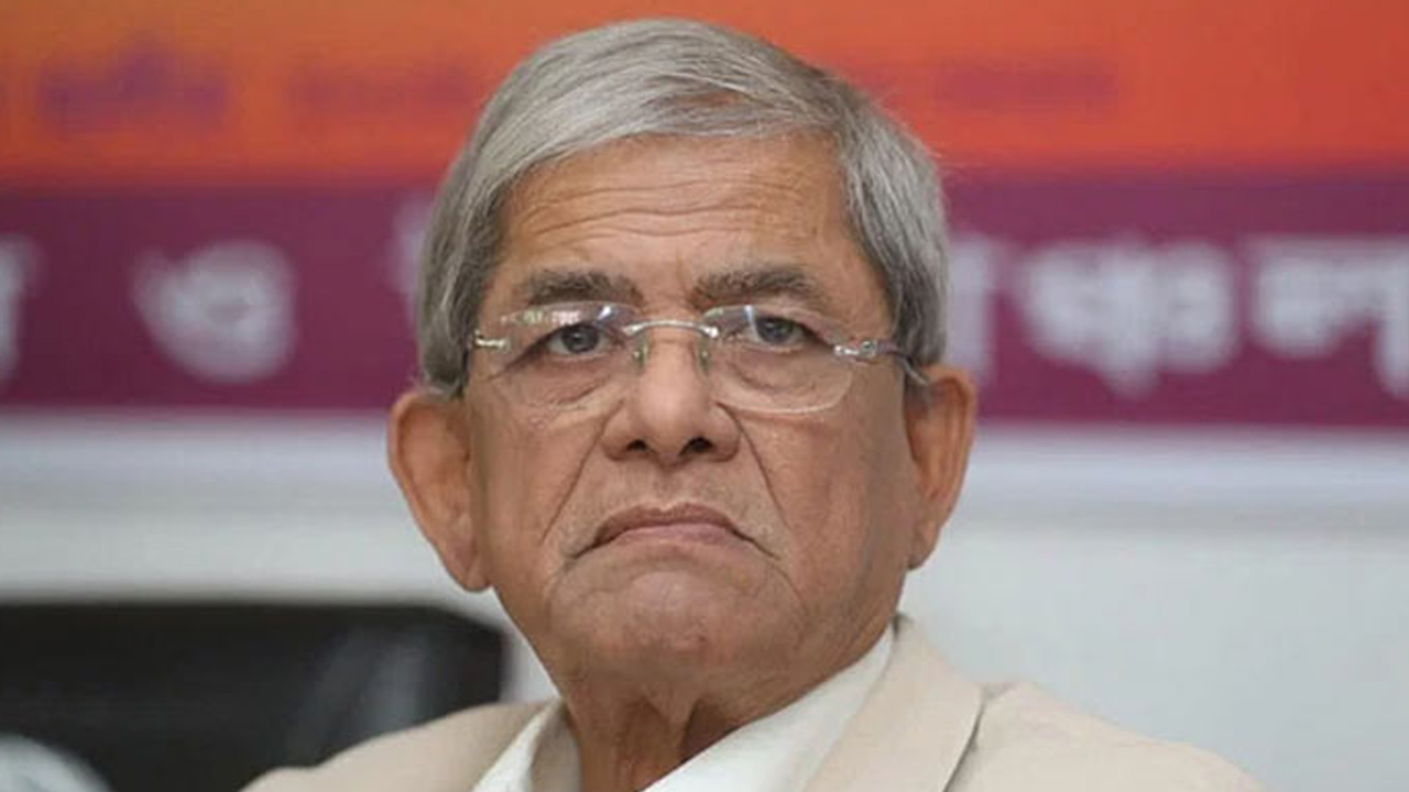 বিএনপির মহাসচিব মির্জা ফখরুল ইসলাম আলমগীর। পুরোনো ছবি