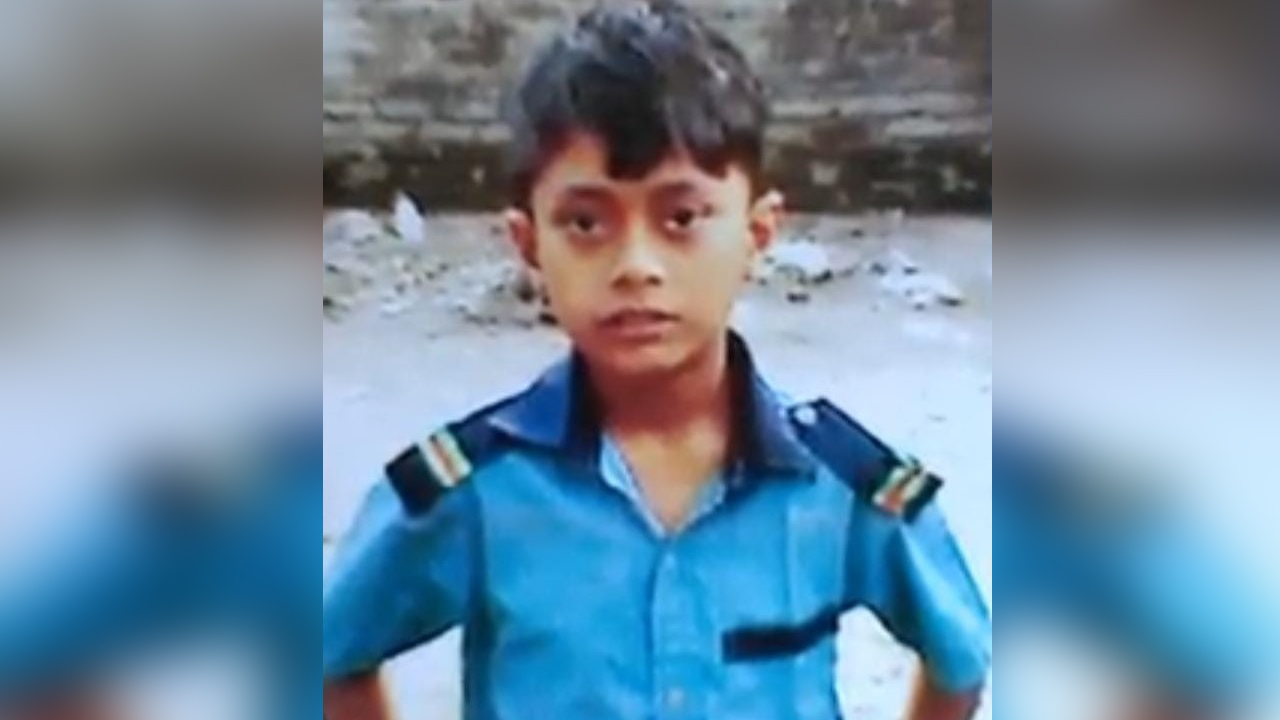 স্কুলছাত্র শাহীন আলী। ছবি : সংগৃহীত