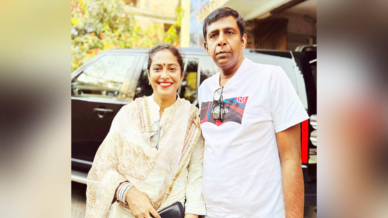 চন্দনা হক ও তার স্বামী বি এম কবিরুল হক। ছবি : সংগৃহীত