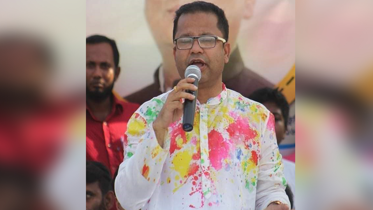 জয়পুরহাট-২ আসনের স্বতন্ত্র প্রার্থী গোলাম মাহফুজ চৌধুরী। ছবি : সংগৃহীত
