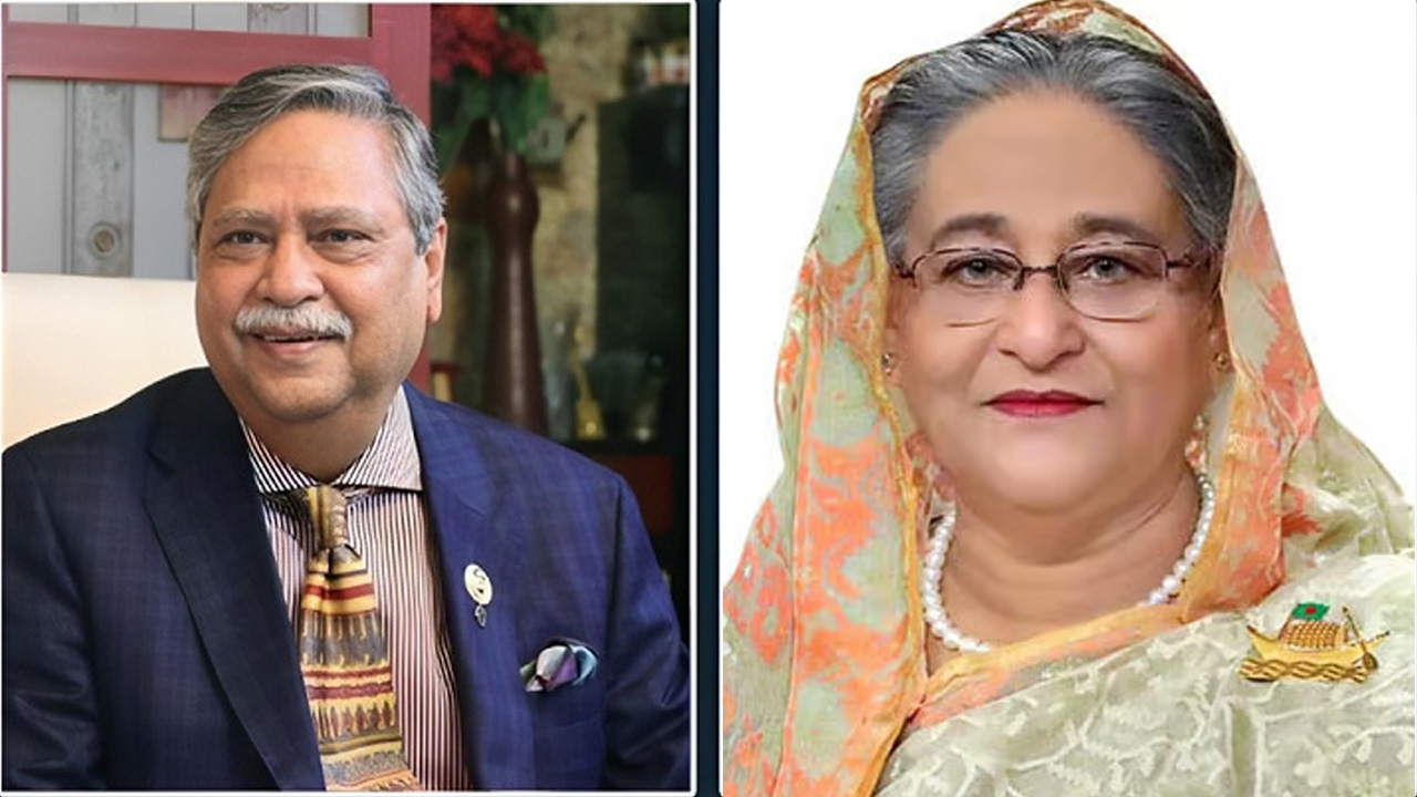 রাষ্ট্রপতি মোঃ সাহাবুদ্দিন ও প্রধানমন্ত্রী শেখ হাসিনা। ছবি : সংগৃহীত