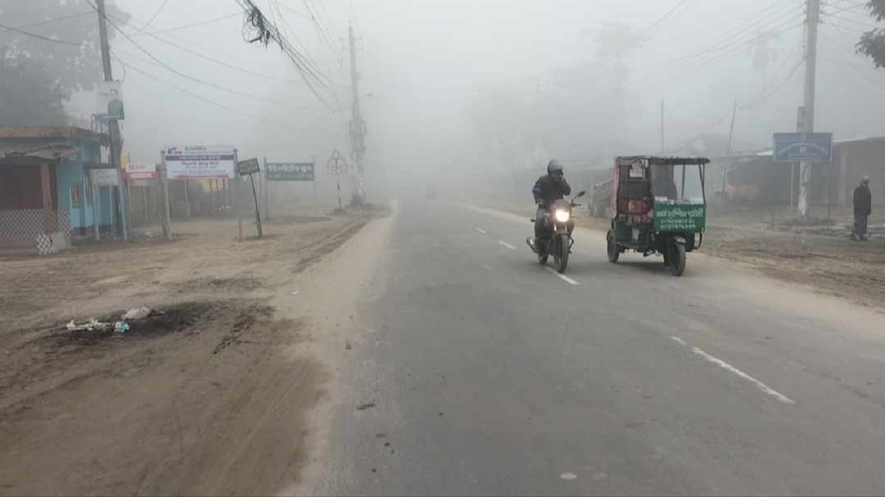 পঞ্চগড়ের শীতের সকাল। ছবি : কালবেলা