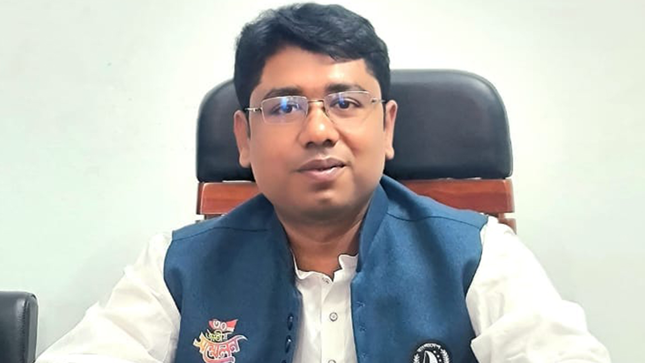 অভিযুক্ত পাবনা জেলা ছাত্রলীগের সভাপতি মিজানুর রহমান সবুজ। ছবি : কালবেলা