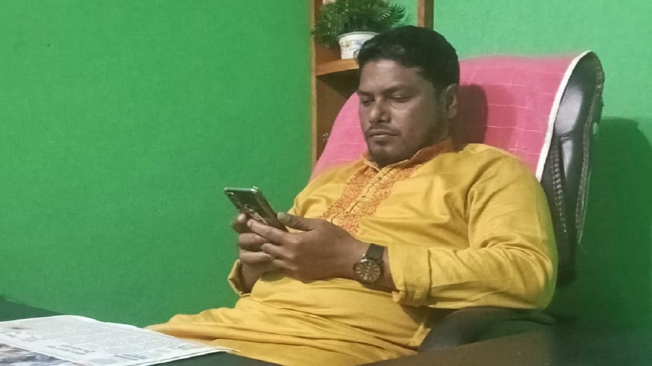 নাশকতার মামলায় গ্রেপ্তার হযরত আলী বিপ্লব ওয়াসী। ছবি : সংগৃহীত