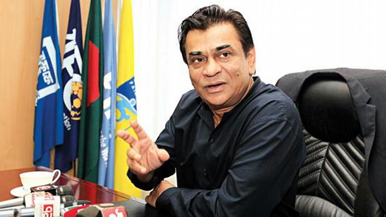 বাফুফে সভাপতি কাজী সালাউদ্দিন। পুরোনো ছবি