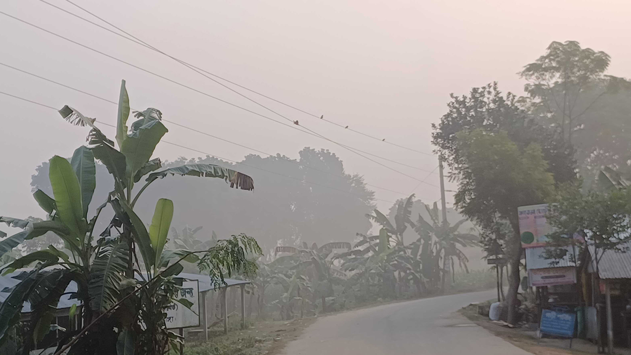 পৌষের পহেলায় চুয়াডাঙ্গায় তীব্র শীত অনুভূত। ছবি : কালবেলা