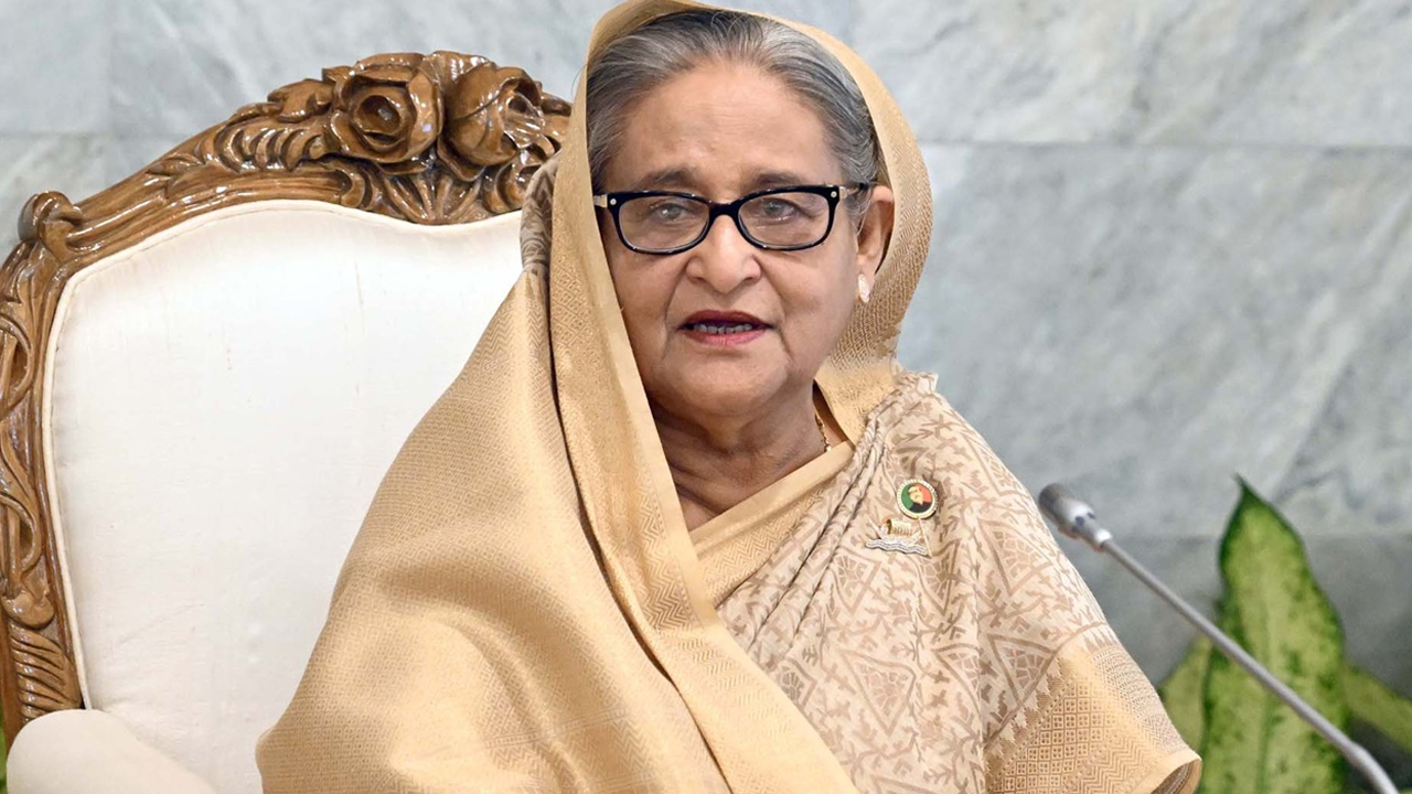 প্রধানমন্ত্রী শেখ হাসিনা। পুরোনো ছবি