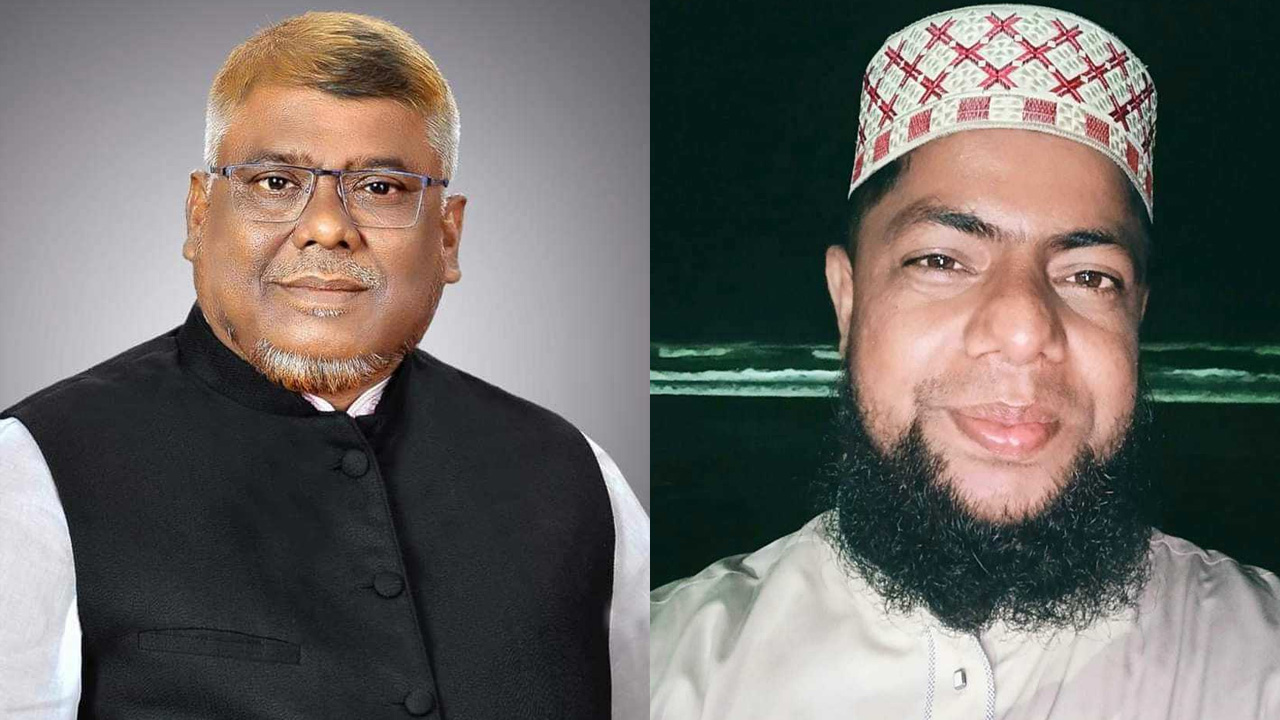 অভিযুক্ত কাউন্সিলর সালাউদ্দিন আহমেদ ও অভিযোগকারী মোহাম্মদ সুজন। ছবি : কালবেলা