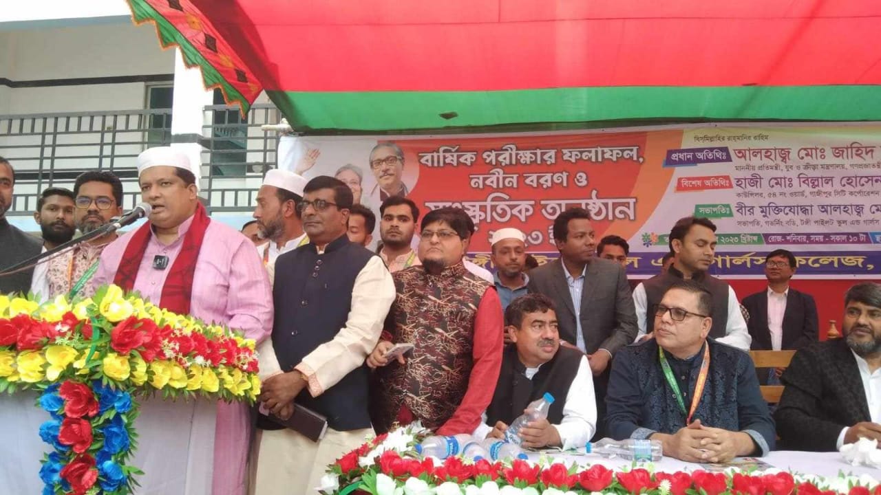 যুব ও ক্রীড়া প্রতিমন্ত্রী এবং গাজীপুর-২ আসনের সংসদ সদস্য মো. জাহিদ আহসান রাসেল। ছবি : কালবেলা