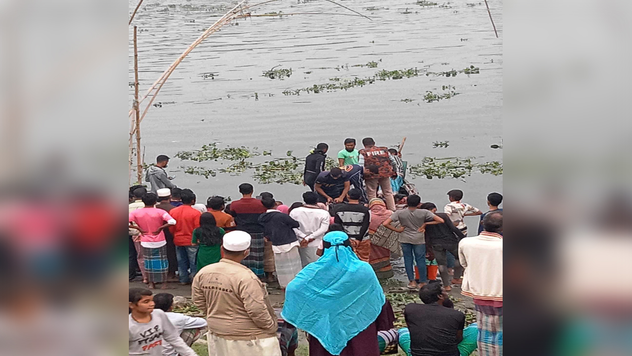 ডুবুরি দল এসে আড়াই ঘণ্টা চেষ্টা চালিয়েও মাসুদকে খুঁজে পায়নি। ছবি : কালবেলা