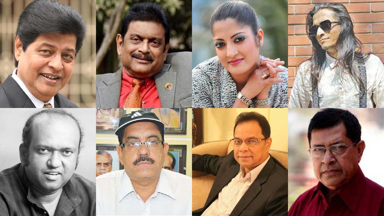এ বছর মারা যাওয়া তারকাদের কয়েকজন। ছবি : সংগৃহীত