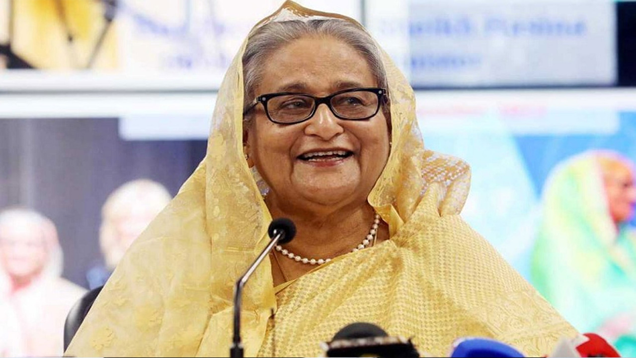 আওয়ামী লীগ সভাপতি ও প্রধানমন্ত্রী শেখ হাসিনা। ছবি : সংগৃহীত