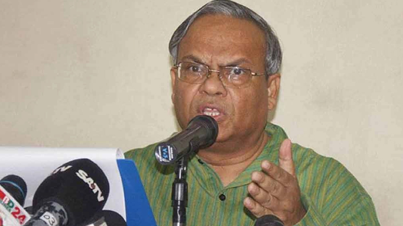 বিএনপির সিনিয়র যুগ্ম মহাসচিব রুহুল কবির রিজভী। পুরোনো ছবি
