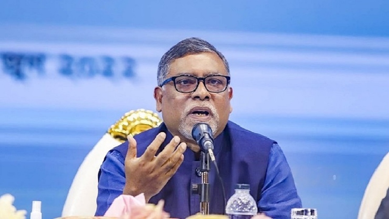 স্বাস্থ্যমন্ত্রী জাহিদ মালেক। পুরোনো ছবি