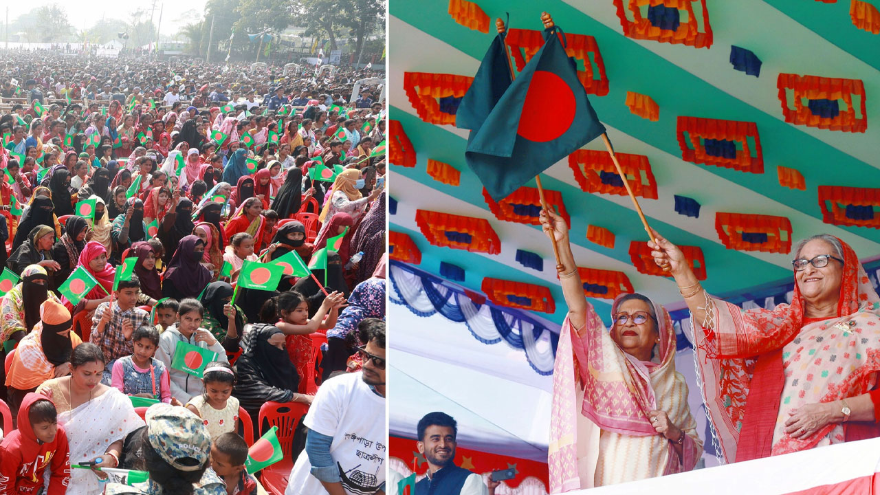 প্রধানমন্ত্রী ও আওয়ামী লীগ সভাপতি শেখ হাসিনা। ছবি : সংগৃহীত