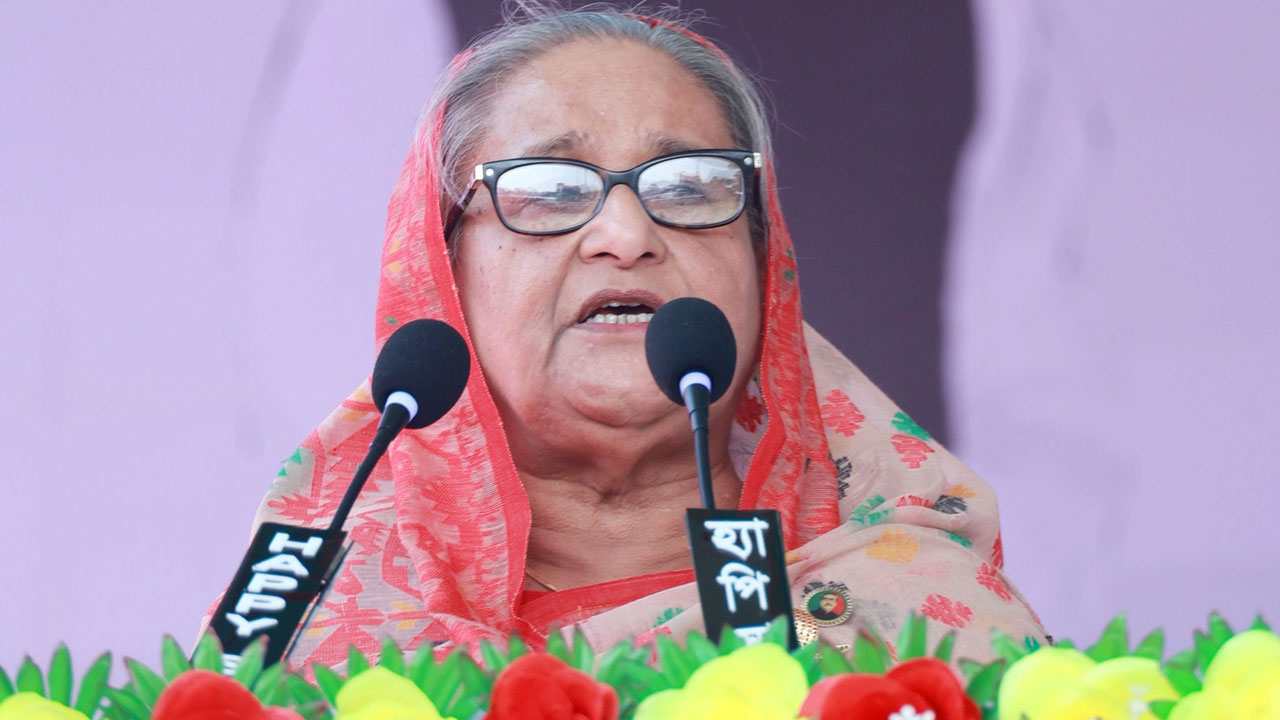 প্রধানমন্ত্রী ও আওয়ামী লীগ সভাপতি শেখ হাসিনা। ছবি : সংগৃহীত