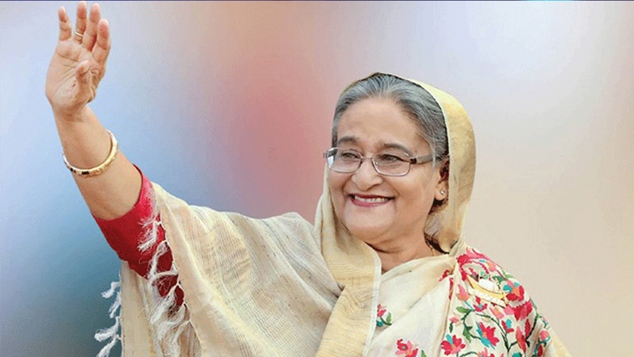 প্রধানমন্ত্রী শেখ হাসিনা। পুরোনো ছবি