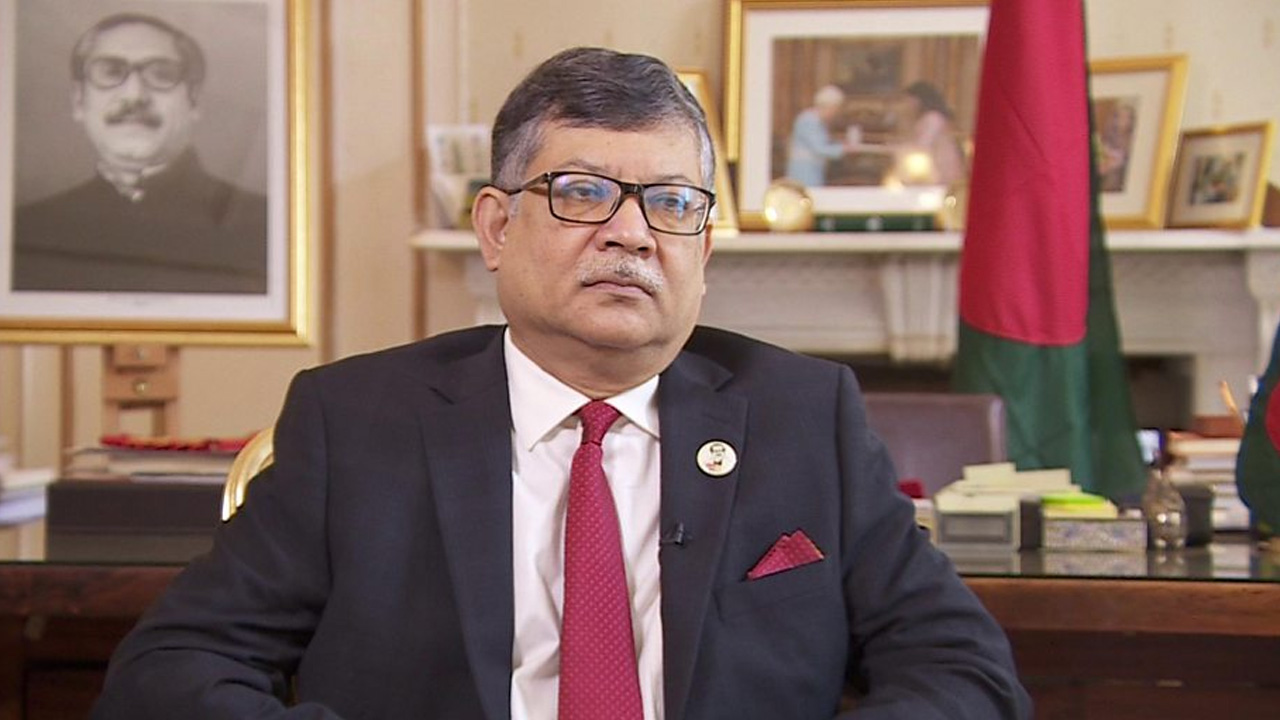 পররাষ্ট্রসচিব মাসুদ বিন মোমেন। পুরোনো ছবি